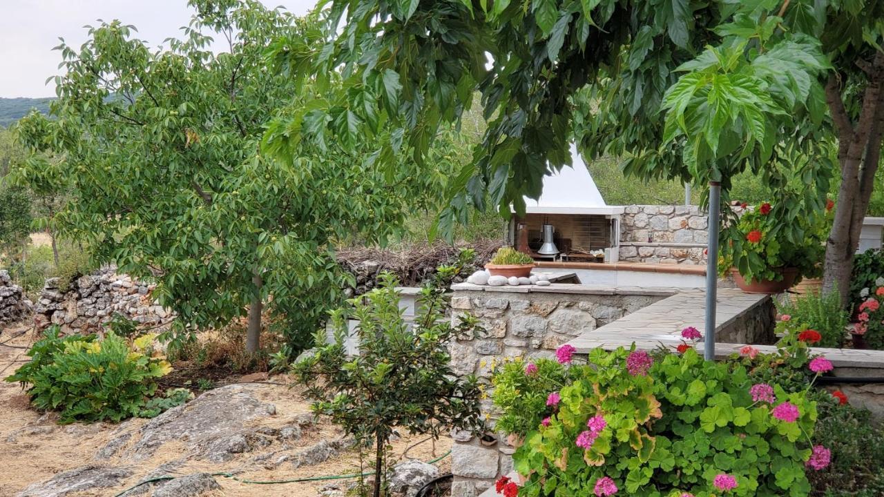 Stone House In A Quiet Landscape, Leonidion Villa Exteriör bild